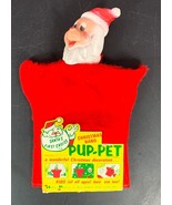 Holiday Products 1968 Santa Hand Pup-pet Puppet Dog Decoration Rubber He... - £58.38 GBP
