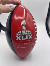 New England Patriots Danbury Mint Super Bowl XLIX Porcelain Football Tro... - $94.05