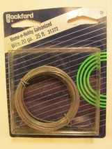 ROCKFORD Home-n-Hobby GALVANIZED WIRE 20 ga 25 ft 31372 [Y96A2] - $1.59