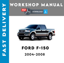 FORD F-150 2004 2005 2006 2007 2008 SERVICE REPAIR WORKSHOP MANUAL - $6.99