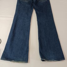 True Religion Billy Womens Blue Cotton Denim Distressed Bootcut Jeans Size 31×33 image 13