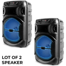 New Technical Pro 1000 W Portable LED Bluetooth Party Speaker w/USB, SOLD AS 2 - $98.99