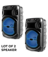 New Technical Pro 1000 W Portable LED Bluetooth Party Speaker w/USB, SOL... - $134.91 CAD