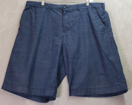 Tommy Hilfiger Shorts Men Size 38 Navy 100% Cotton Medium Wash Slash Pocket Logo - £14.40 GBP