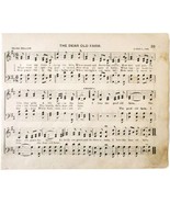 1881 Dear Old Farm Victorian Sheet Music Ohio State Grange Agriculture 1... - €17,15 EUR