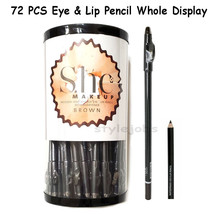 S.he Makeup Waterproof Eye Lip Pencil With Sharpener 72 PCS Wholesale Di... - £14.20 GBP