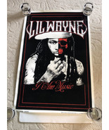 Original 2009 Lil Wayne #1901 I Am Music Blacklight Poster 23&quot;x 35&quot; Scor... - £40.20 GBP