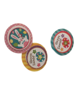 Recollections Dimensional Stickers Happy Easter Rabbit Eggs Circle Embel... - £2.34 GBP
