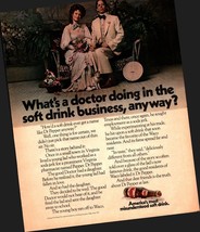 Vintage couple Dr Pepper Soda Soft Drink Vintage Print Ad cat banjo a4 - £20.76 GBP