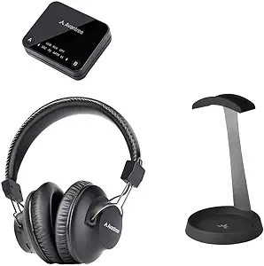 Avantree HT4189 &amp; HS102, Bundle - Wireless Over-Ear Headphones for TV wi... - $213.99
