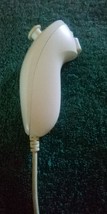 Nintendo Wii White Nunchuck Controller  Official OEM (TESTED AND WORKS) - $10.00