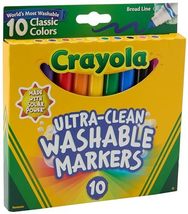 Crayola Broad Line Markers 10ct - £8.59 GBP