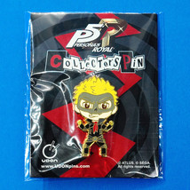 Persona 5 Royal Strikers Ryuji Skull Limited Collector&#39;s Enamel Pin Figure UDON - £23.46 GBP