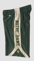 Notre Dame Fighting Irish NCAA Vintage Champion 90s Green Basketball Sho... - $24.42