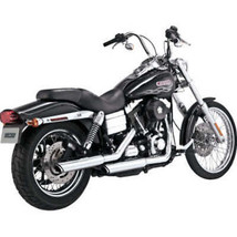 VANCE &amp; HINES 3&quot; Twin Slash Slip-On Muffler - Chrome 16838 - $449.99