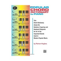 Popular Chord Dictionary for Piano Palmer-Hughes/ Palmer, Willard - $12.00