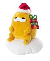 NWT Sanrio Gudetama The Lazy Egg Holiday Santa Christmas Plush 8in - $20.00