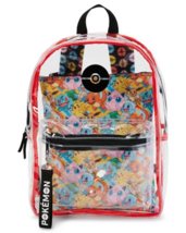 Pokémon Clear Backpack With Utility Case - £24.06 GBP