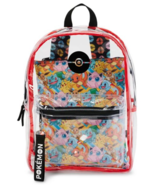 Pokémon Clear Backpack With Utility Case - £24.23 GBP