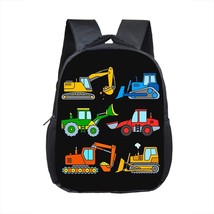 Backpack children s 12 inch kindergarten school bag cartoon printing excavator backpack thumb200