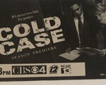 Cold Case Tv Guide Print Ad  TPA7 - £4.72 GBP