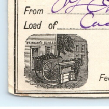 1888 Receipt Fairbanks Standard Scales - £19.46 GBP
