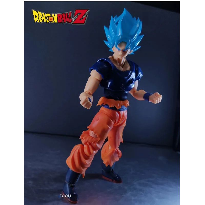 Demoniacal Fit Df Dragon Ball Blue Hair Goku Tenacious Martialist Action Pv - $167.33+