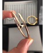Cartier Just Un Clou 18K Yellow Gold Plated Bracelet Full Set With Origi... - $1,680.00
