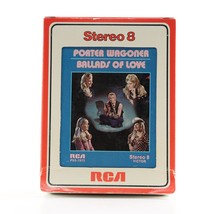 Porter Wagoner Ballads of Love (8-Track Tape, REFURBISHED, 1972, RCA) P8S-1975 - £7.46 GBP