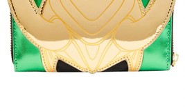 Loungefly Women&#39;s Marvel Shine Loki Zip Around Wallet Size One Size - $39.60