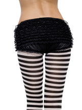 Ruffled shorts-black - $474.11 MXN