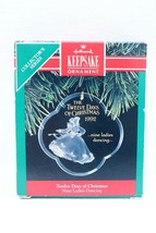 1992 Hallmark Keepsake Christmas Ornament 12 Days of Christmas 9 Ladies Dancing - £19.77 GBP