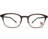 Maui Jim Eyeglasses Frames MJO2614-26M Matte Brown Square Full Rim 47-20... - $93.28