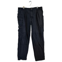 Royal Robbins Pants Mens 38 Black Cargo Outdoor Cargo Cotton Adult - £12.83 GBP