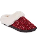 Isotoner Classic Comfort Hoodback Slipper Chili Pepper Womens Sz XL (9.5... - $14.74