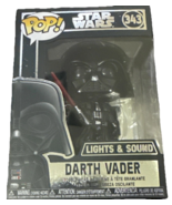 Funko Pop! Vinyl Star Wars Darth Vader # 343 Lights And Sound **Free Shipping** - $24.74