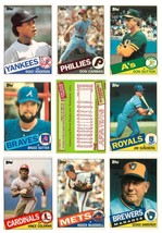 1985 Topps Traded Baseball 1T-132T Pick from List - Complete your Set NM - £0.77 GBP