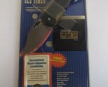 Schrade+ USA 470T Old Timer Hunting Knife &amp; Sheath With Collector&#39;s Pin - £54.51 GBP