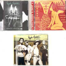 Janes Addiction 3 CD Lot Strays Nothings Shocking Kettle Whistle Flames 1988-03 - $24.14