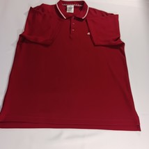 Adidas RN#88387 Men's Red Cotton Blend Short Sleeve Polo Shirt Size Large image 12