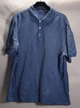 Ralph Lauren Mens Short Sleeve Polo Shirt Blue 100% Cotton XL - £11.87 GBP