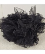 Leg Avenue Tutu Black Mesh Skirt OS Costume Halloween Balletcore Dance B... - $14.94