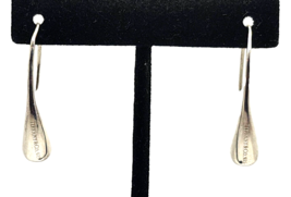 Tiffany &amp; Co Sterling Silver 925 Teardrop Earrings - £228.33 GBP