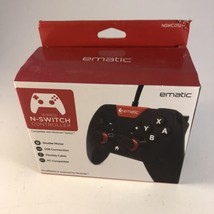 Ematic Nintendo Switch Wired Controller N-Switch PC Compatible NEW OPEN BOX - £10.27 GBP