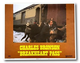 &quot; Breakheart Pass &quot; Original 11x14 Authentic Lobby Card 1975 Poster #7 Bronson - £26.62 GBP