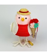 2023 Spritz Target Valentine&#39;s love Bird, JET, 7&quot; tall  with bouquet &amp; hat - $9.74