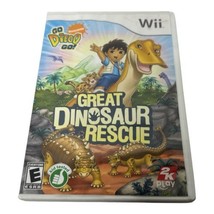 Go, Diego, Go Great Dinosaur Rescue (Nintendo Wii) Complete w Manual - £8.67 GBP