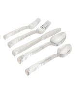 Gibson Home Cowper 20 Piece Stainless Steel Flatware Set in Silver - $1,695.32 MXN
