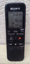 Sony ICD-PX312 Digital Voice Recorder Used Black Works Great Vintage Device - $27.95