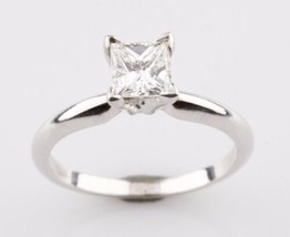 Authenticity Guarantee 
0.71 carat Princess Cut Diamond Solitaire 14k White G... - £2,806.34 GBP